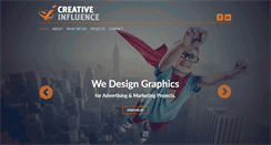 Desktop Screenshot of creativeinfluenceinc.com